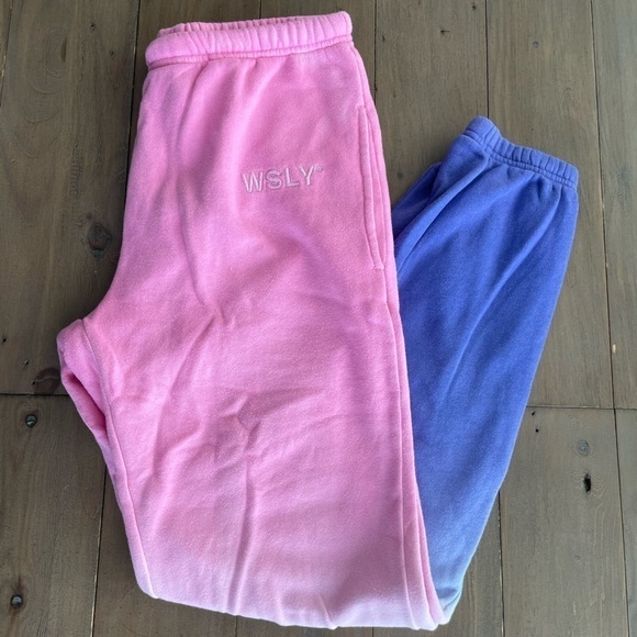 Wsly Ecosoft classic pocket jogger in pink purple - Picture 6 of 9